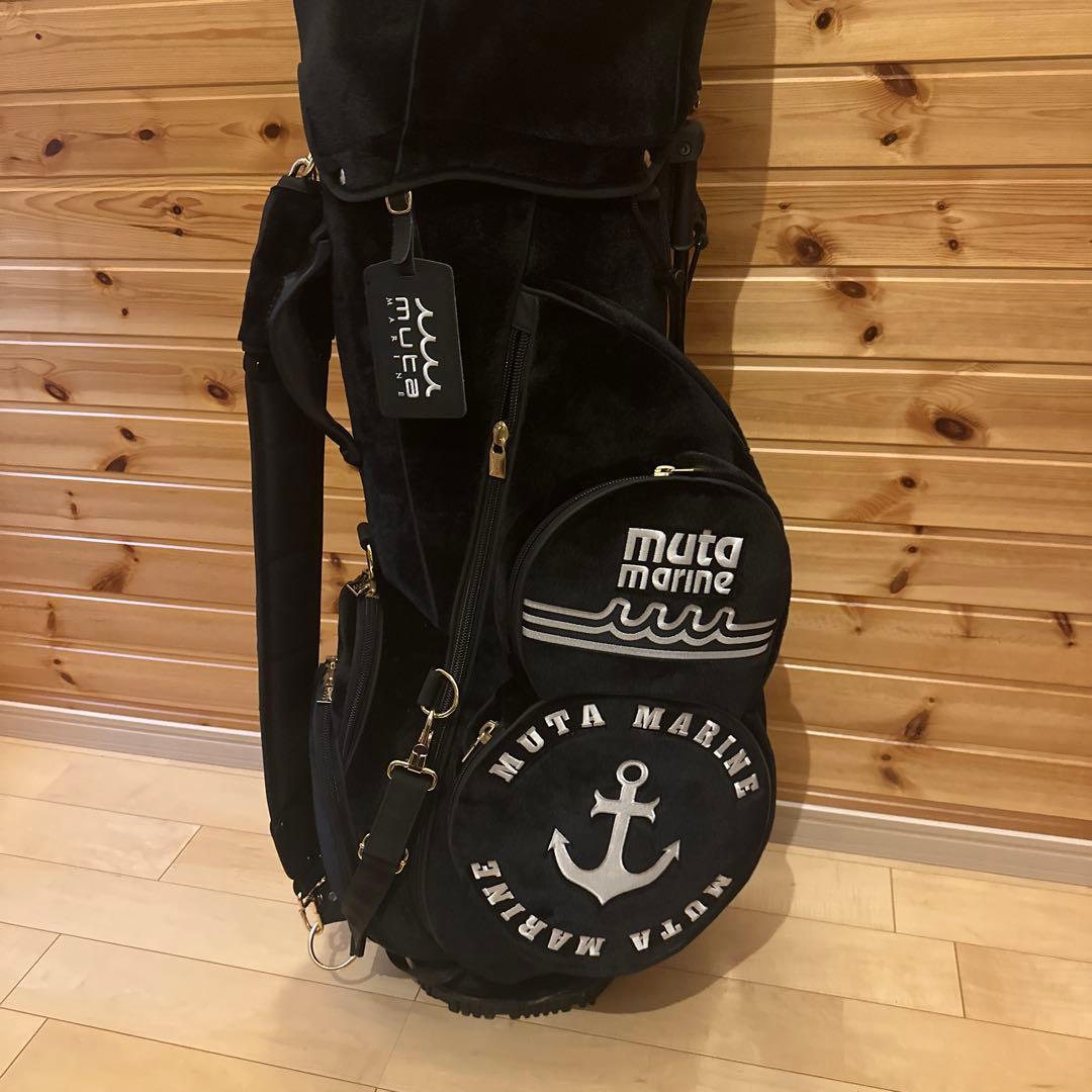 ✨美品✨muta Marineエコファー8キャディバッグ BK