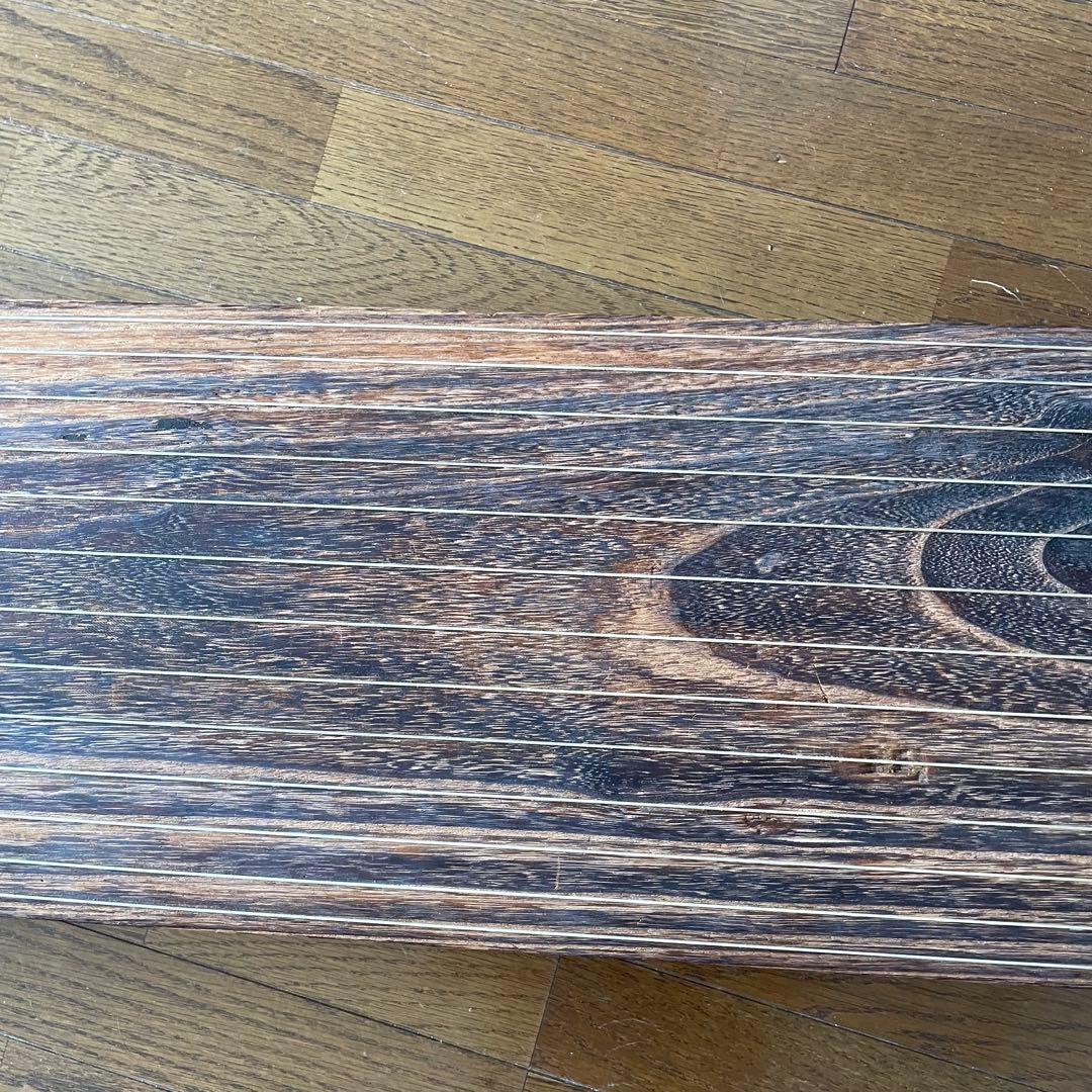 琴 小川謹製 お琴　十三弦 和楽器 弦楽器 USED