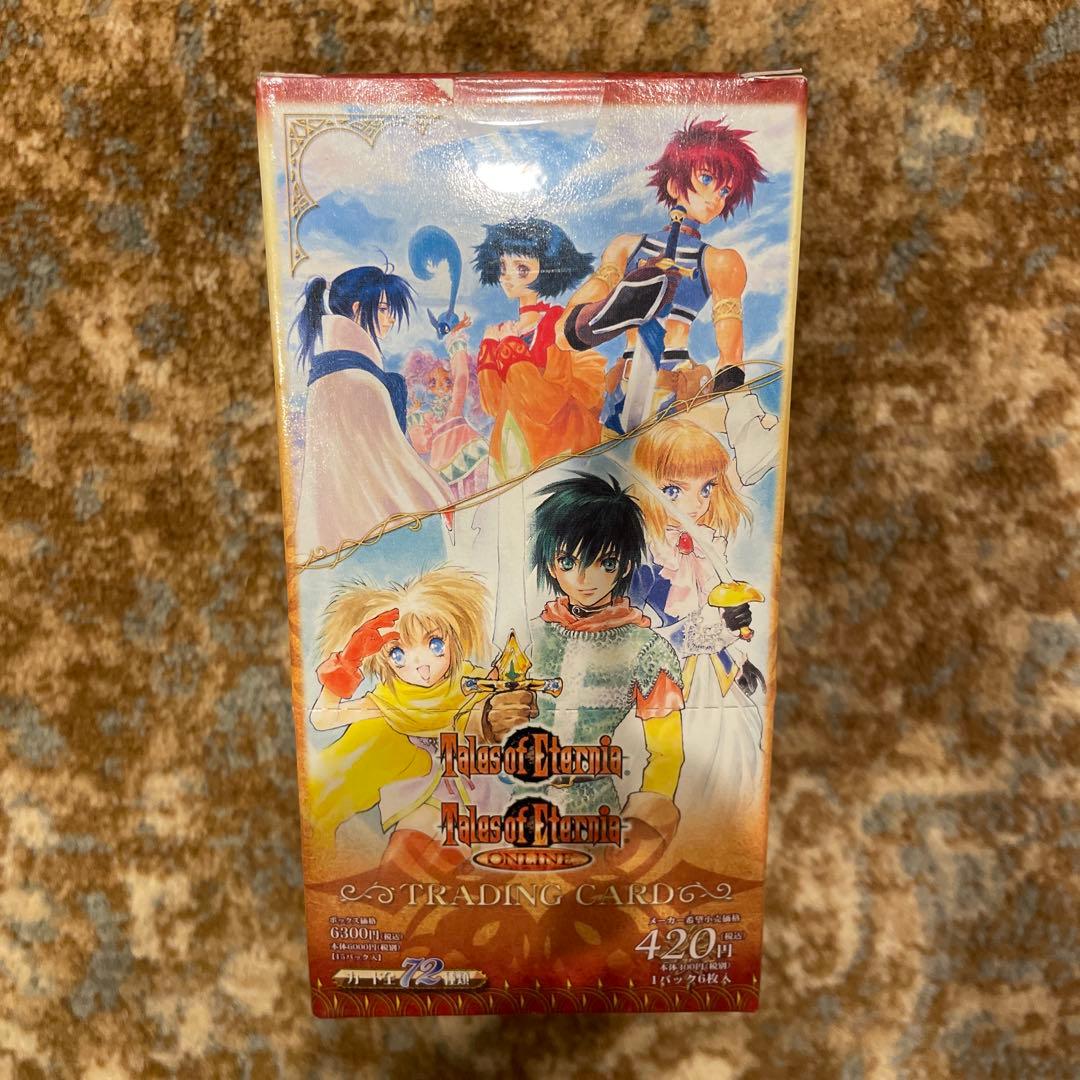 新品 未開封 カード BOX テイルズ オブ エターニア オンライン