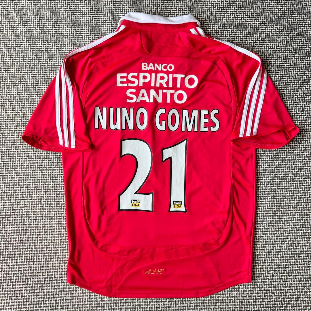 【襟付きモデル】ヌーノ・ゴメス ＃２１ ベンフィカ ０７／０８（H）
