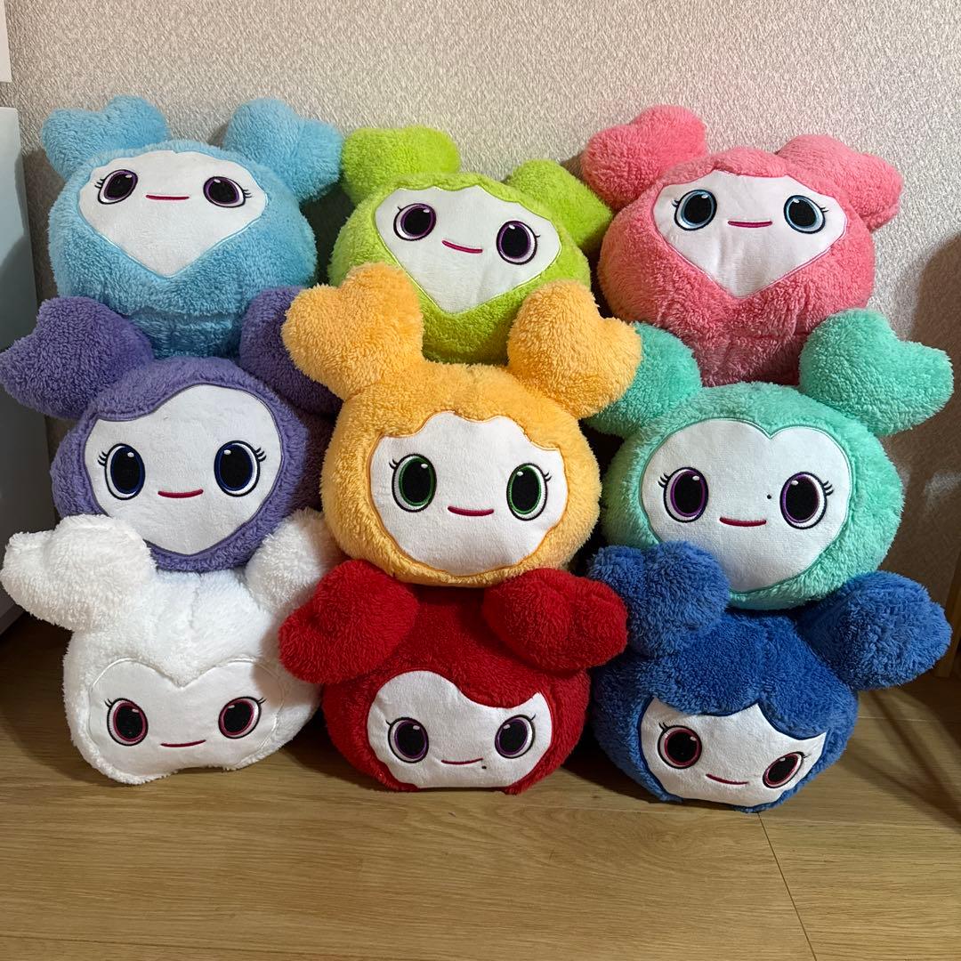 TWICE LOVELYS ふわもこねんねBIGぬいぐるみコンプリート9体セット