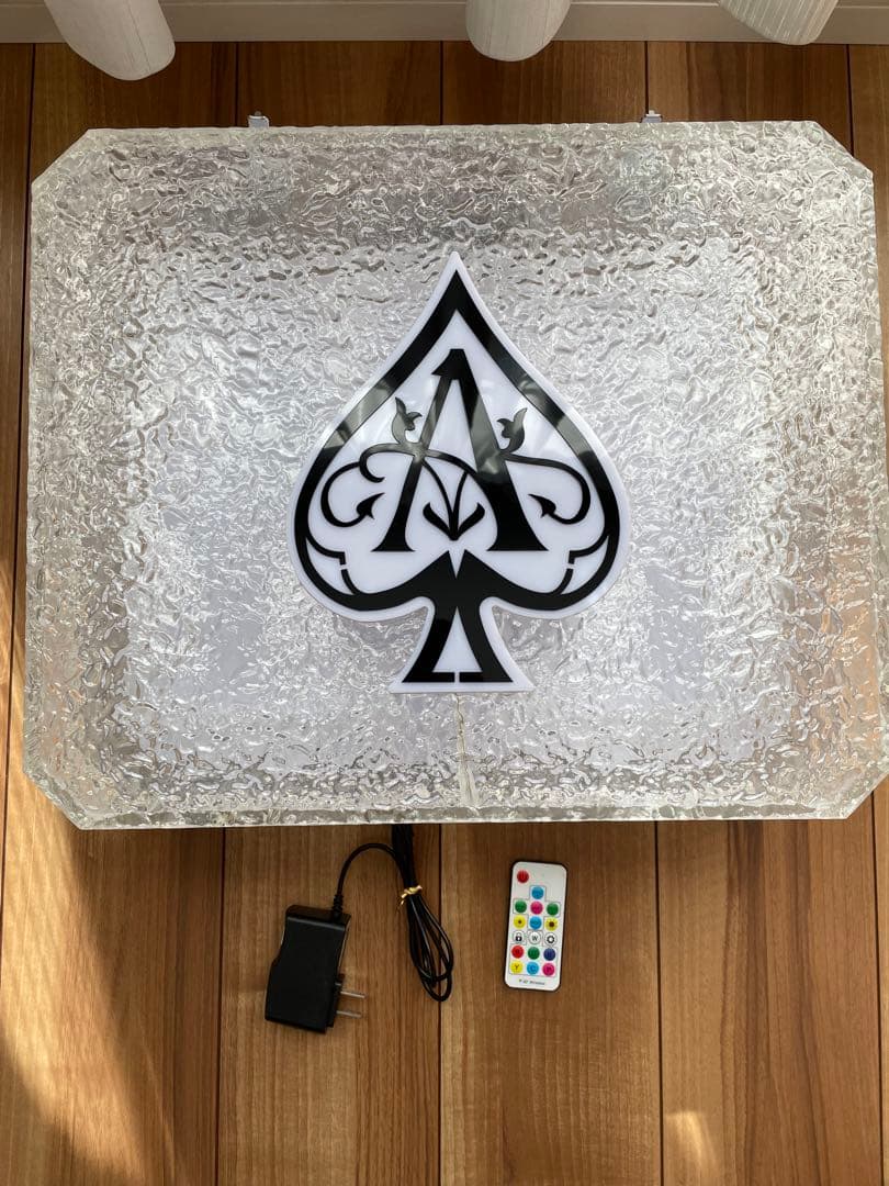 アルマンド 3本 LED 照明 ディスプレイ ケース 箱 空瓶 ビン 収納可能