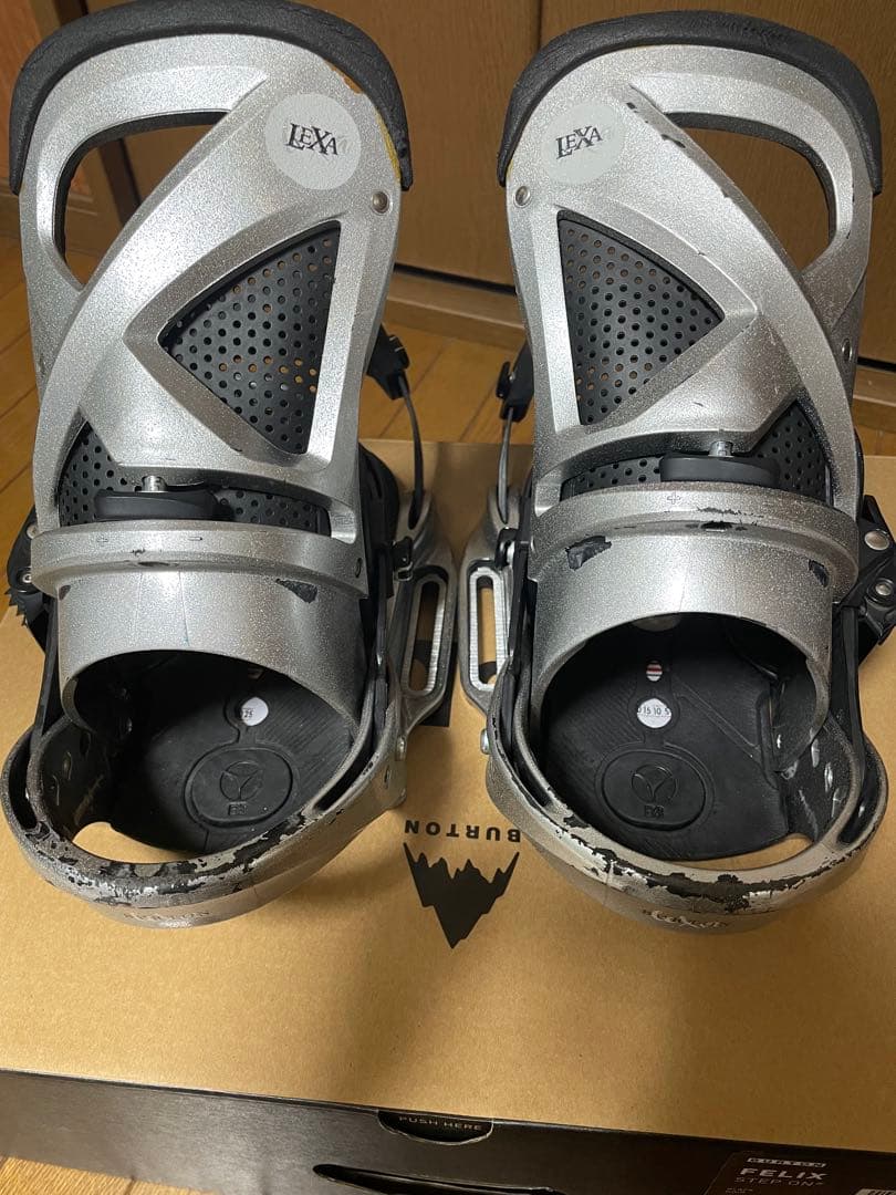 Burton Lexa スノーボード ビンディング M ラメシルバー