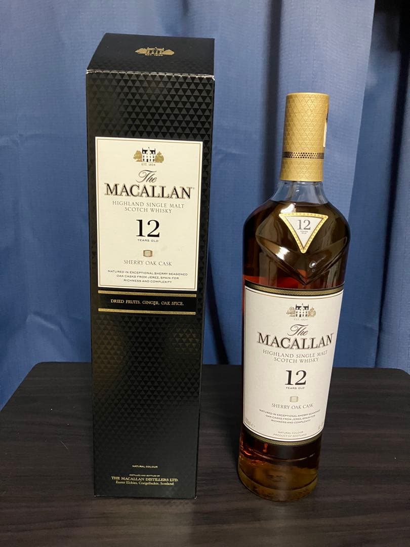 【新品未開封】マッカラン MACALLAN12年 SHERRY OAK CASK