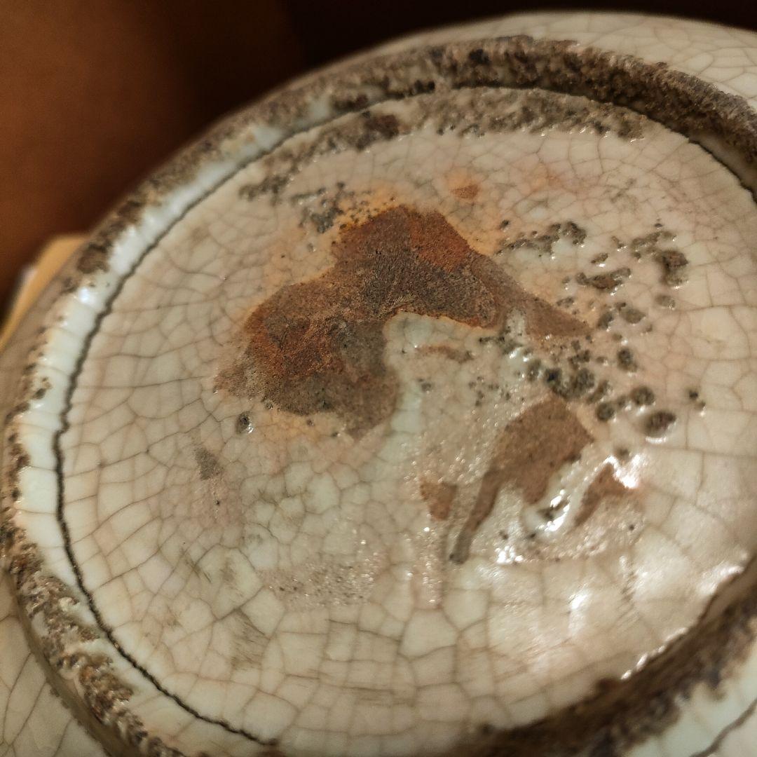 呉須手皿　明　中国美術　時代物　骨董アンティークNo.315