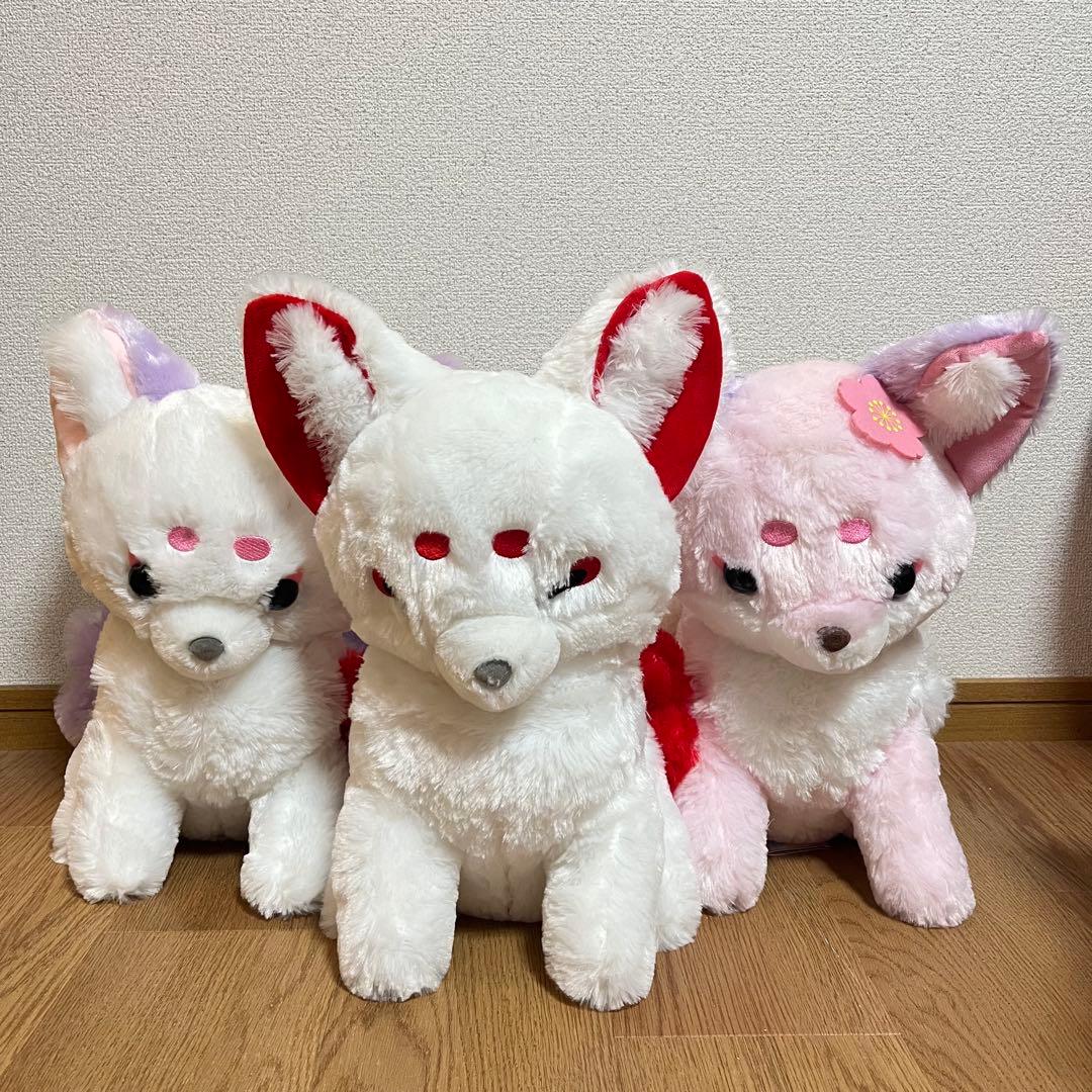 ちょコンとキツネ　九尾花夜行　ウルトラBIG　3種セット