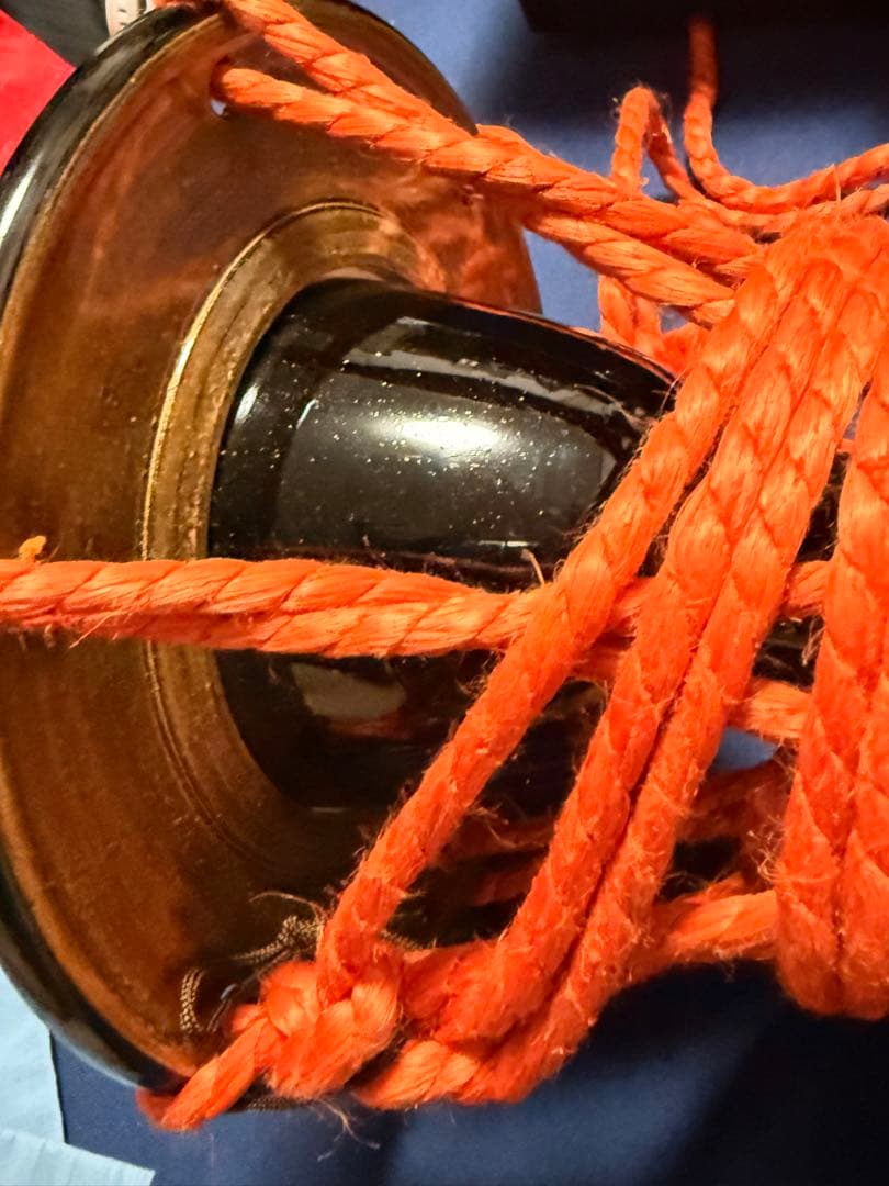 合成皮革製の小鼓　ハードケース　並麻の調べ　幸流譜面付【価格大幅下げ】