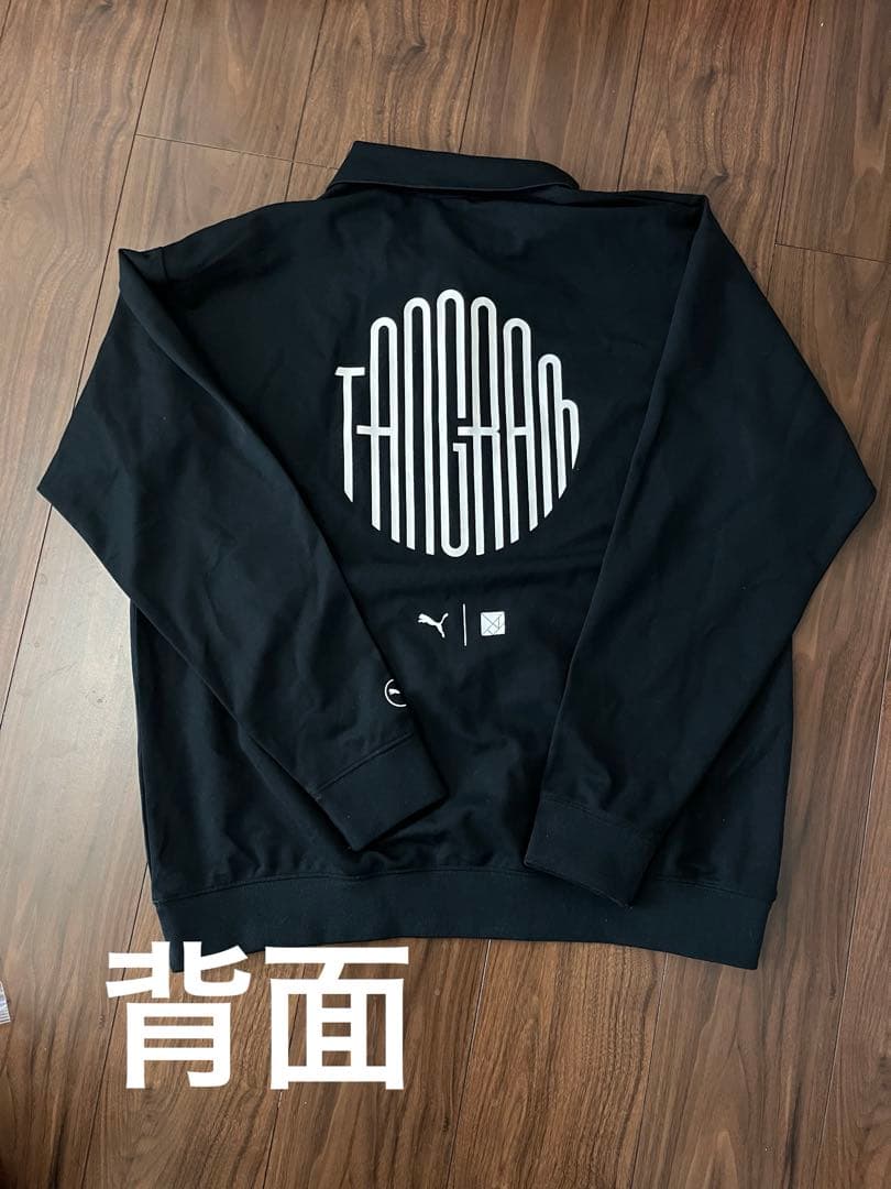 PUMA × TANGRAM 廃盤 ロングスリーブポロ L 黒 極美品
