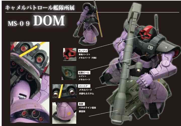 ドム　キャメル艦隊所属　完成品