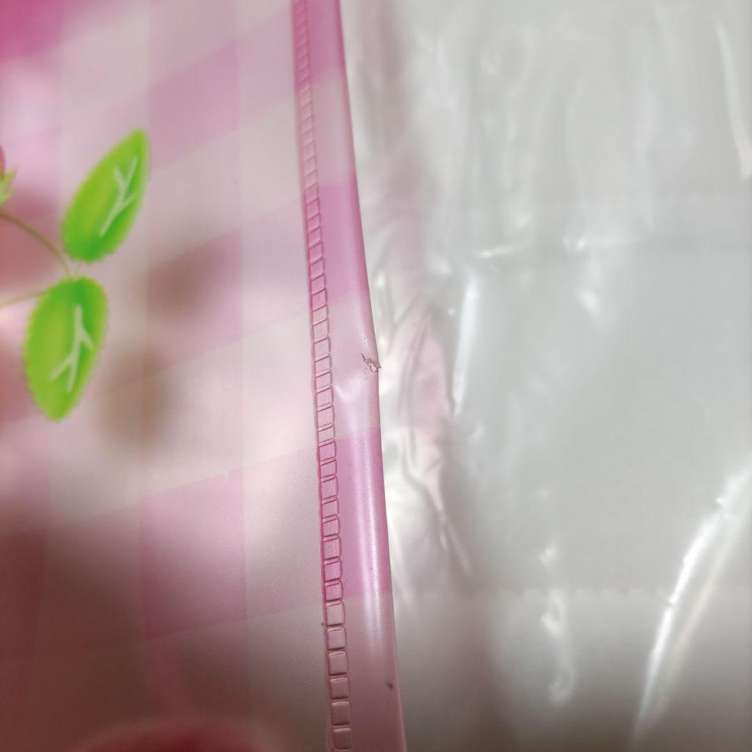 【激レア】ハローキティ いちごキティ シャワーカーテン ビニール生地 1枚