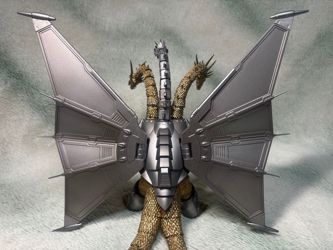 【美品】 S.H.モンスターアーツ メカキングギドラ 新宿決戦