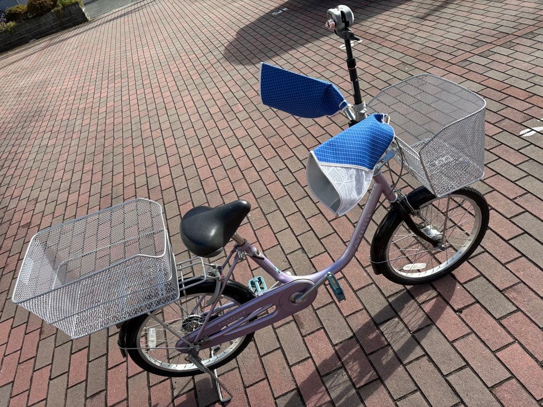 御年配者様向け、お買い物仕様、小型ママチャリ(20㌅)配達可能