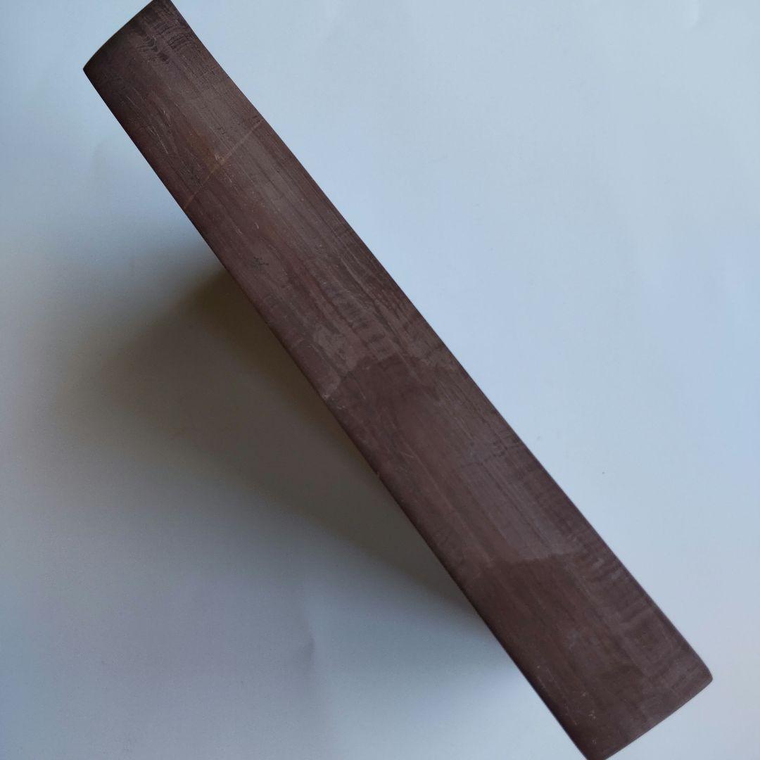 硯　端渓硯(紅絲石) 中国　唐木箱付き