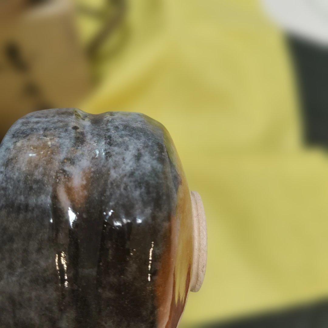 ２代小川長楽 赤茶碗 茶道具 喜寿の祝 100個限定の1個