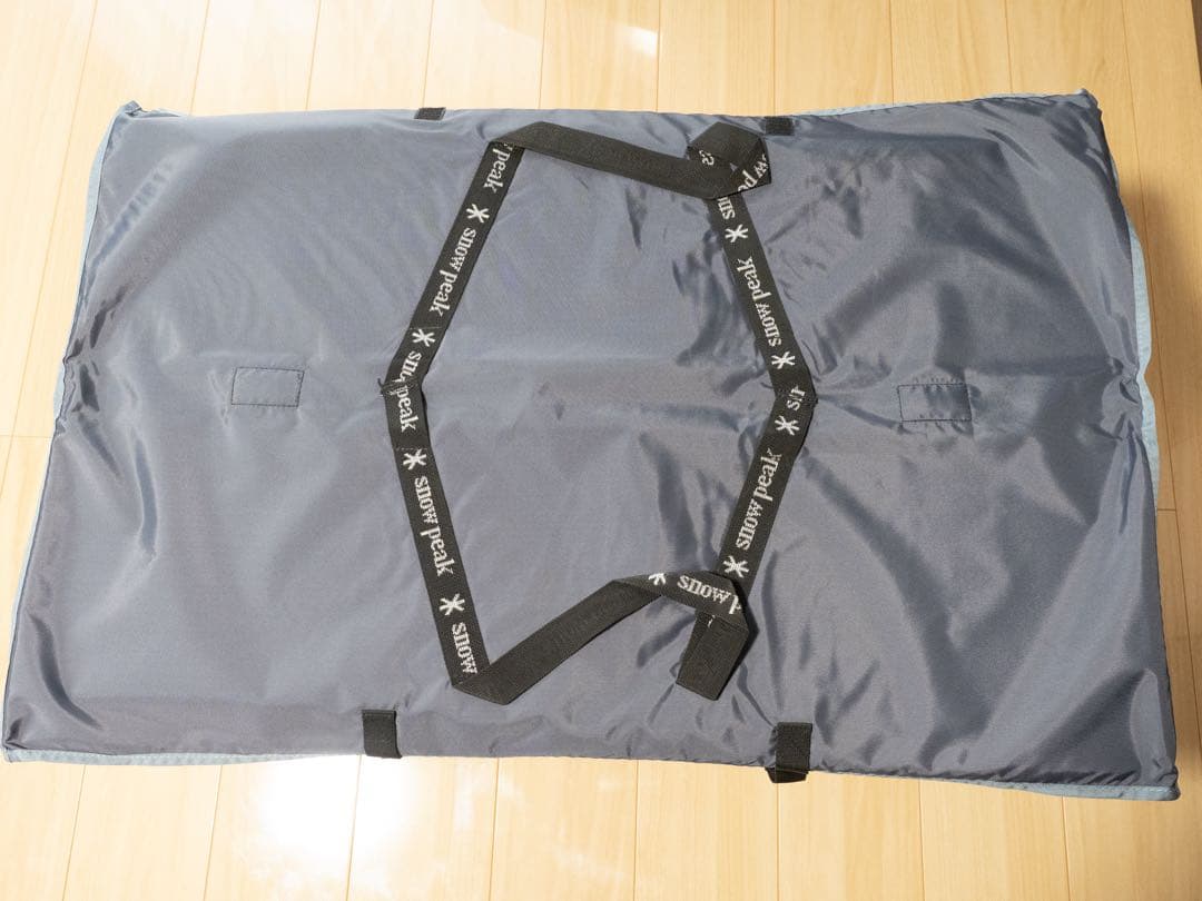 【美品】スノーピークLV-100T ワンアクションローテーブル竹