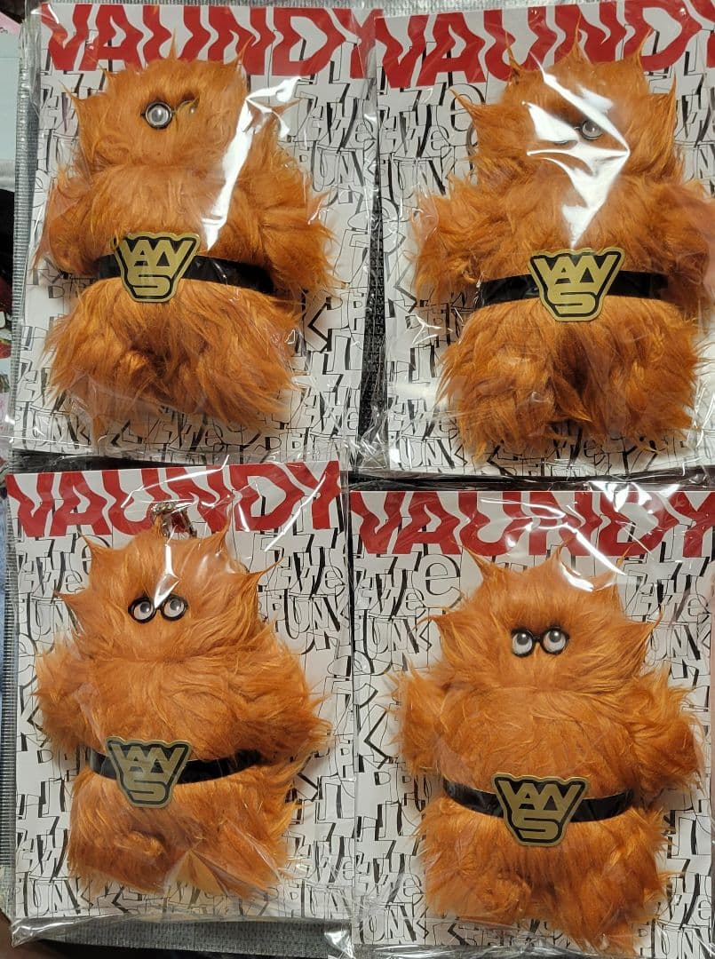 4個　Vaundy リトルパンクlittle punk マスコット キーチェーン