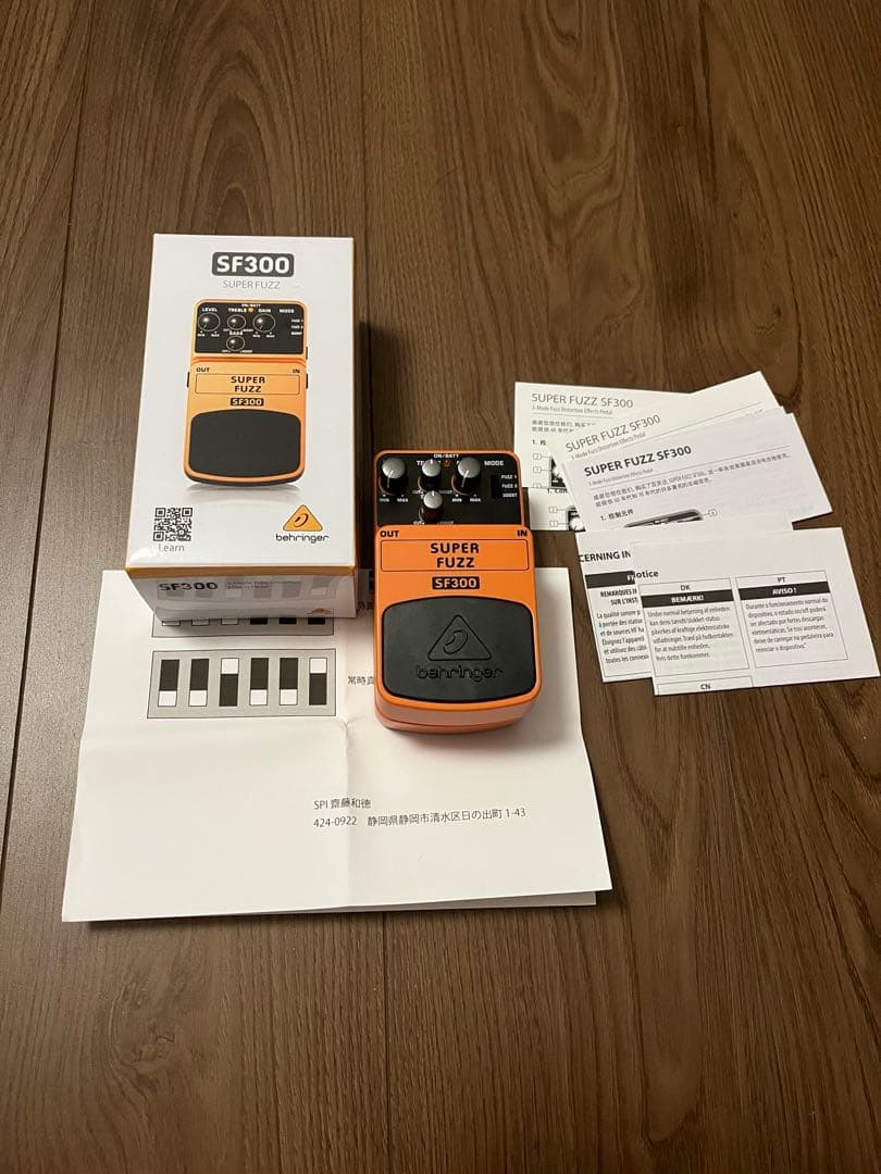 BEHRINGER SF300 真空管搭載 SPI mod