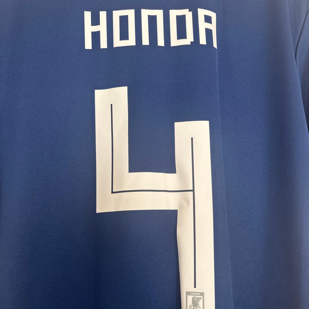 日本代表本田圭佑4番ユニフォーム未着用