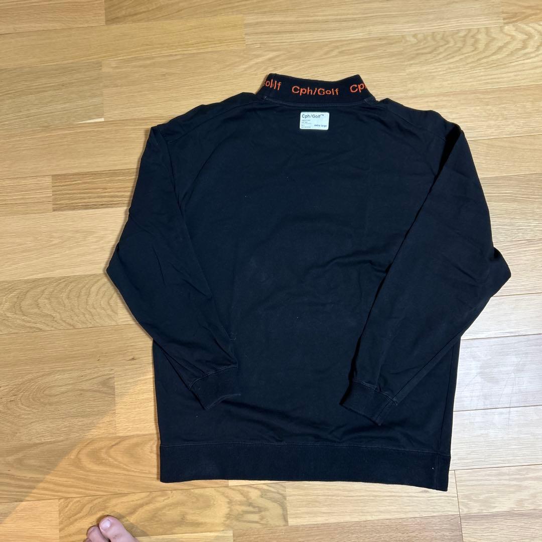 メンズウェア Cph/Golf JAQUARD MOCK NECK LS TEE
