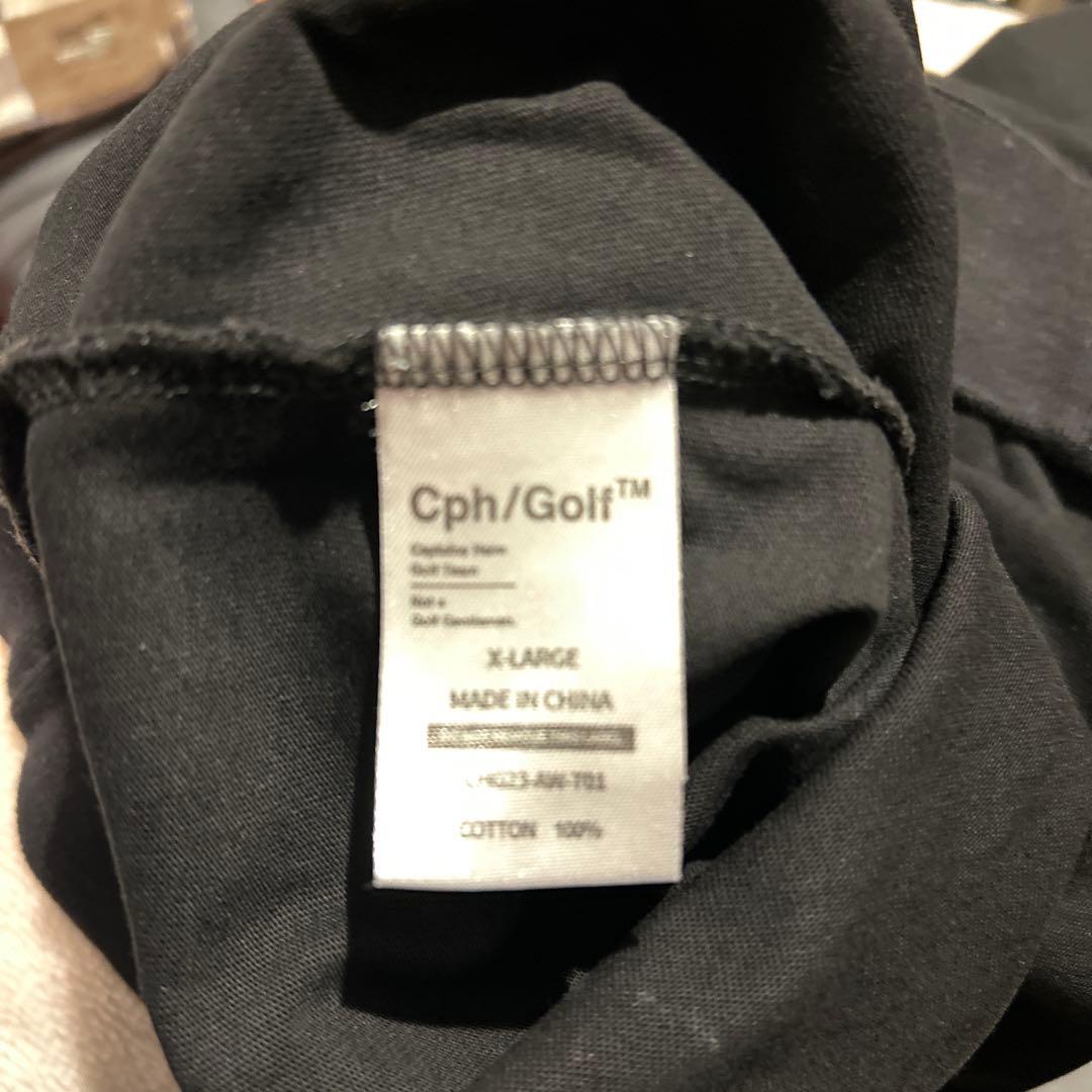 メンズウェア Cph/Golf JAQUARD MOCK NECK LS TEE