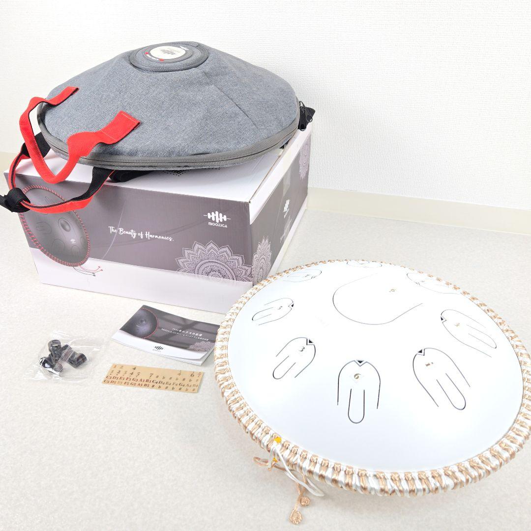 【美品】MOOZICA スリットドラム 14インチ 17音 ハンドパン