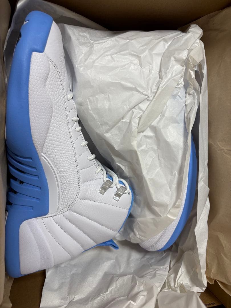 シューズ(男性用) Air Jordan 12 Retro WhiteUniversity Blue