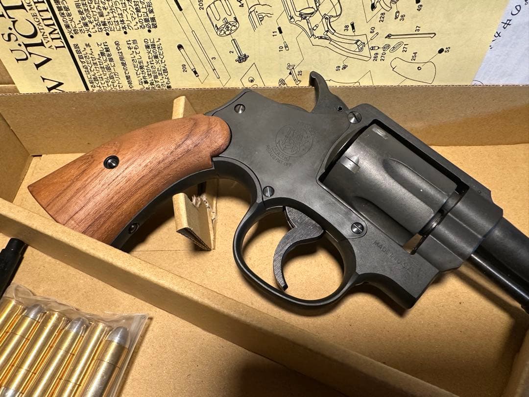 HWS ハートフォード S&W ヴィクトリー モデルガン 5インチ
