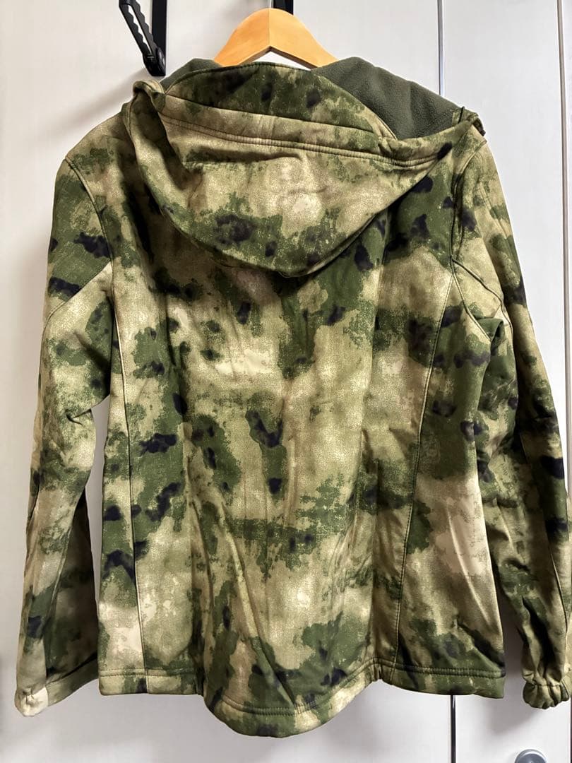超お買得　未使用保管品ロシア軍北朝鮮軍仕様迷彩ソフトシェルジャケット軽量堅牢極暖