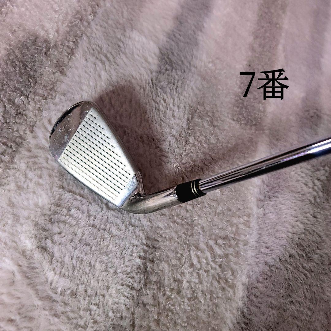 【美品】TaylorMade バーナープラス アイアンセット 4〜9.P 高弾道