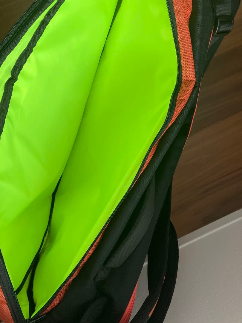 【再々値下げ】YONEX バドミントンバッグ オレンジ