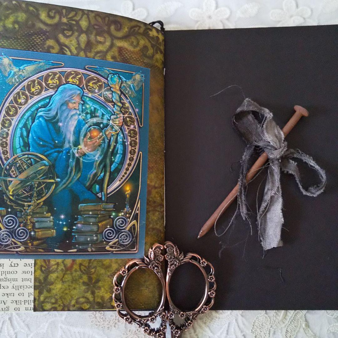 ジャンクジャーナル　ハロウィン　魔女　スカル