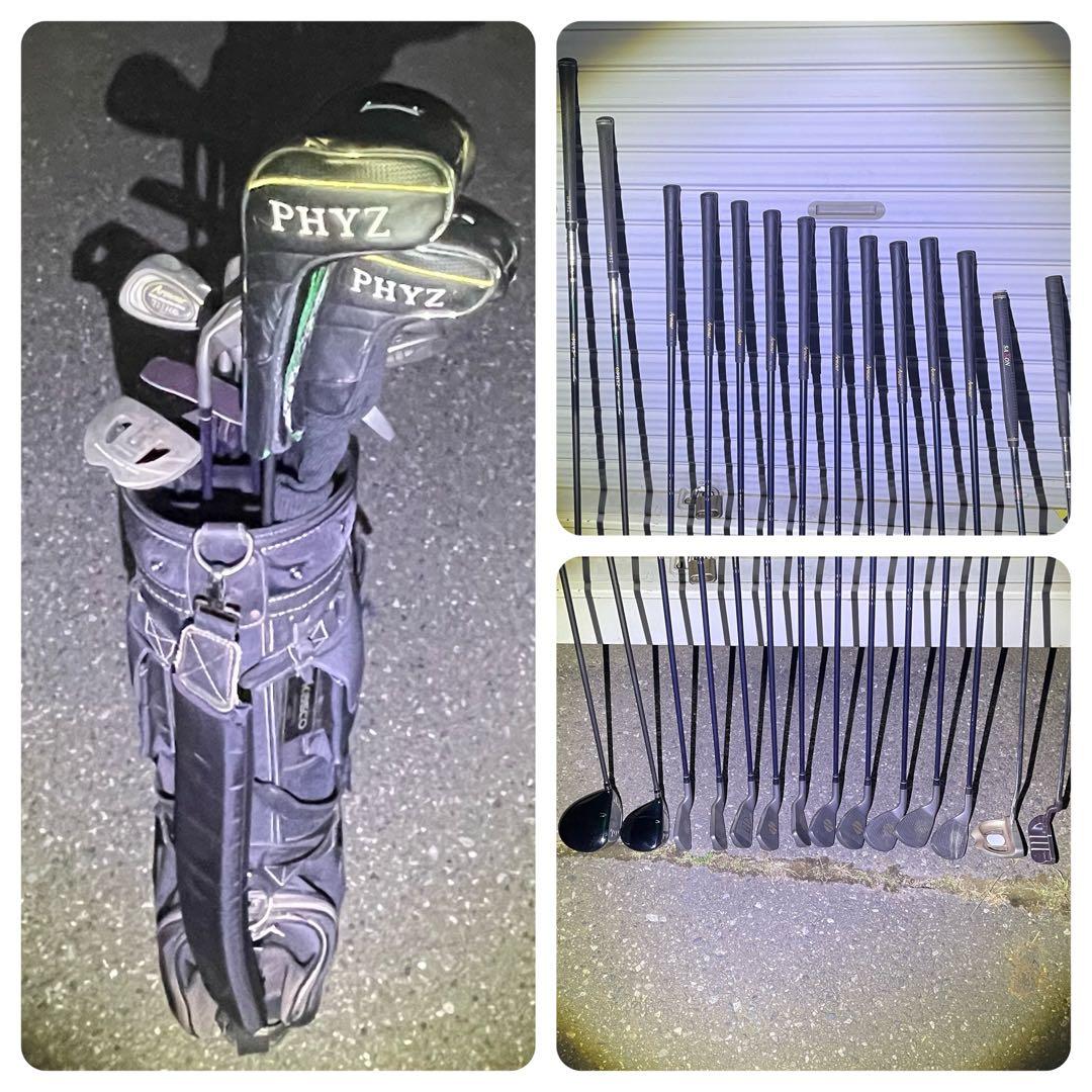 ファイズ、チタンアイアン、パター2本