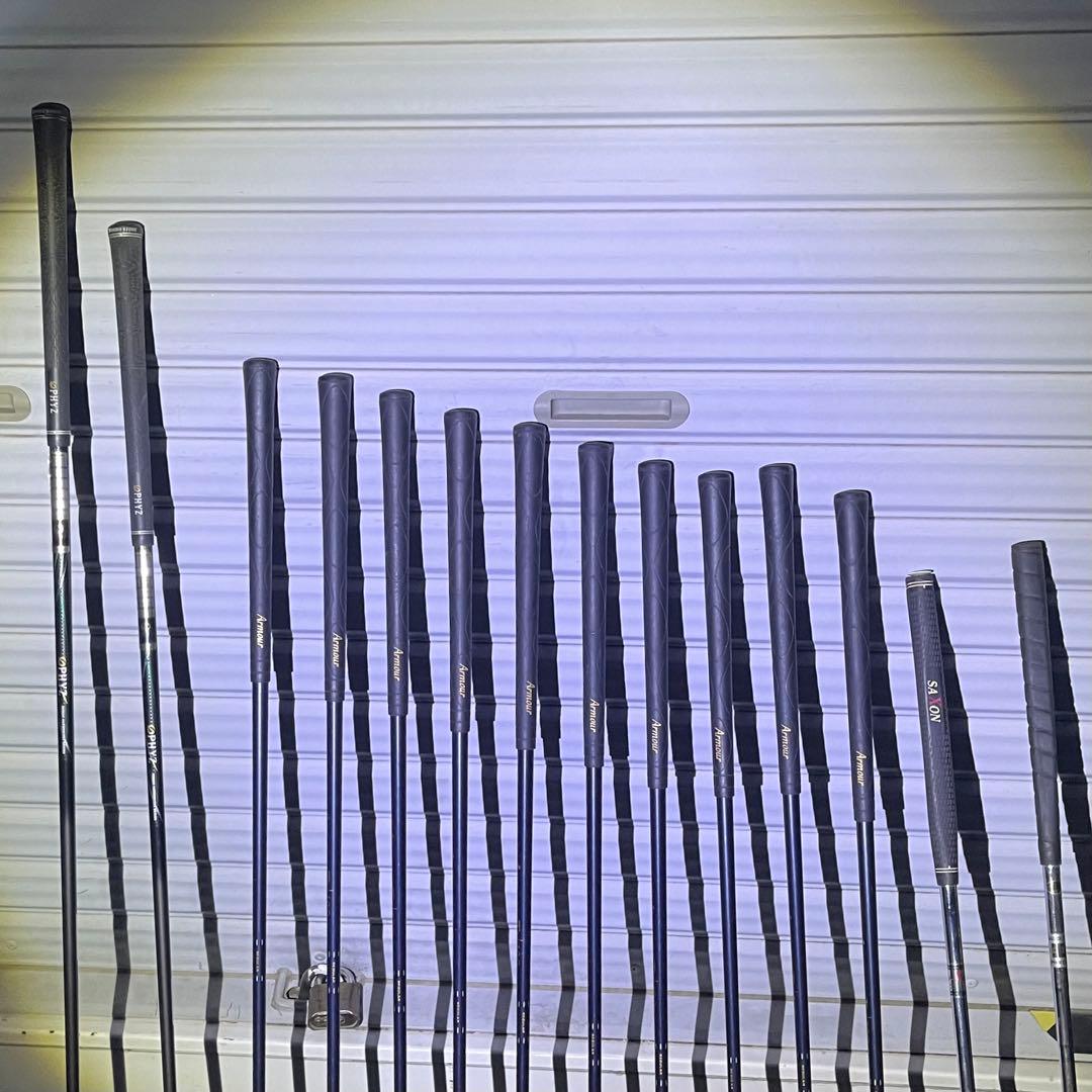 ファイズ、チタンアイアン、パター2本