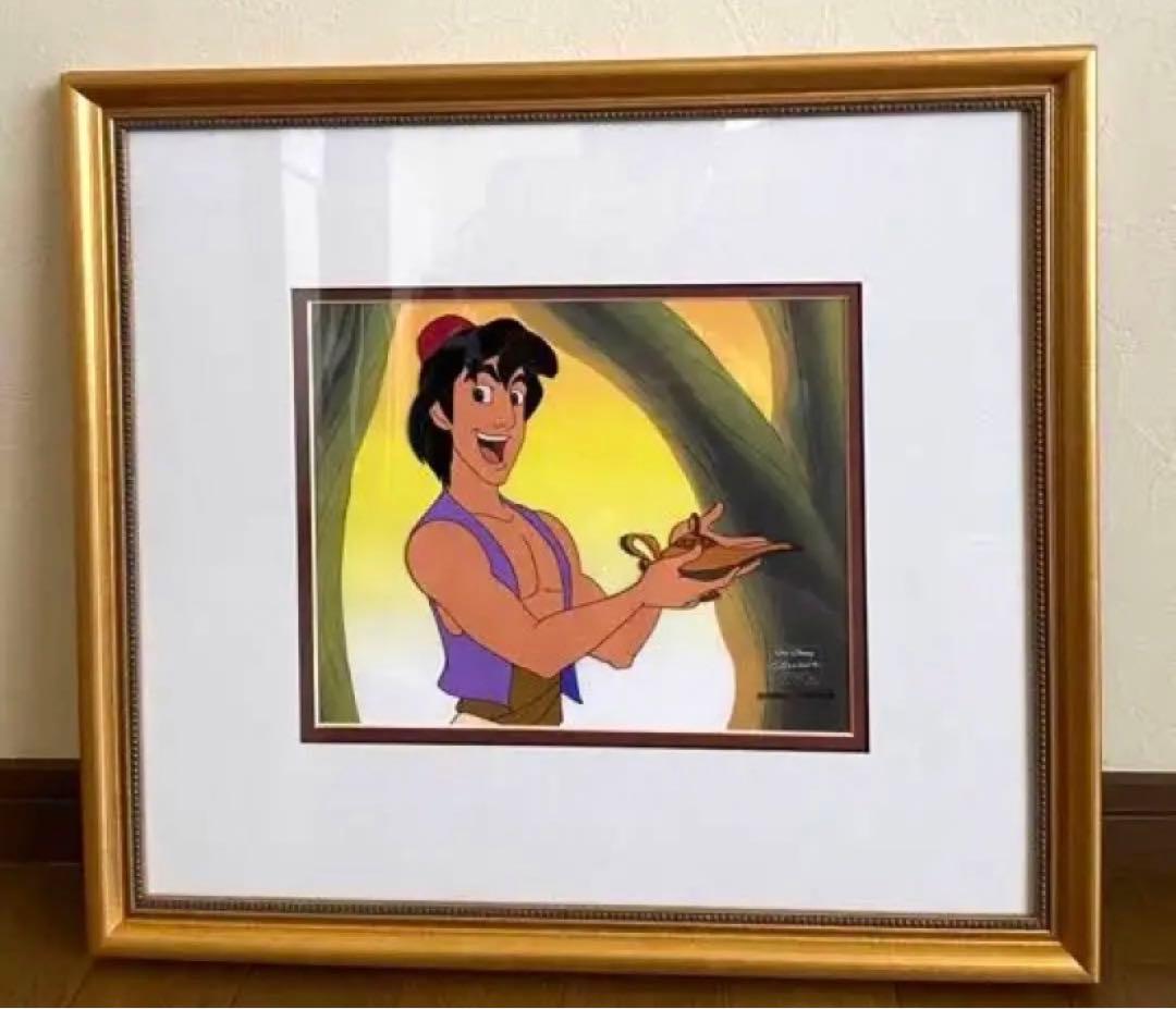 ディズニー　アラジン　セル画　レア　ディズニーランド　TDL
