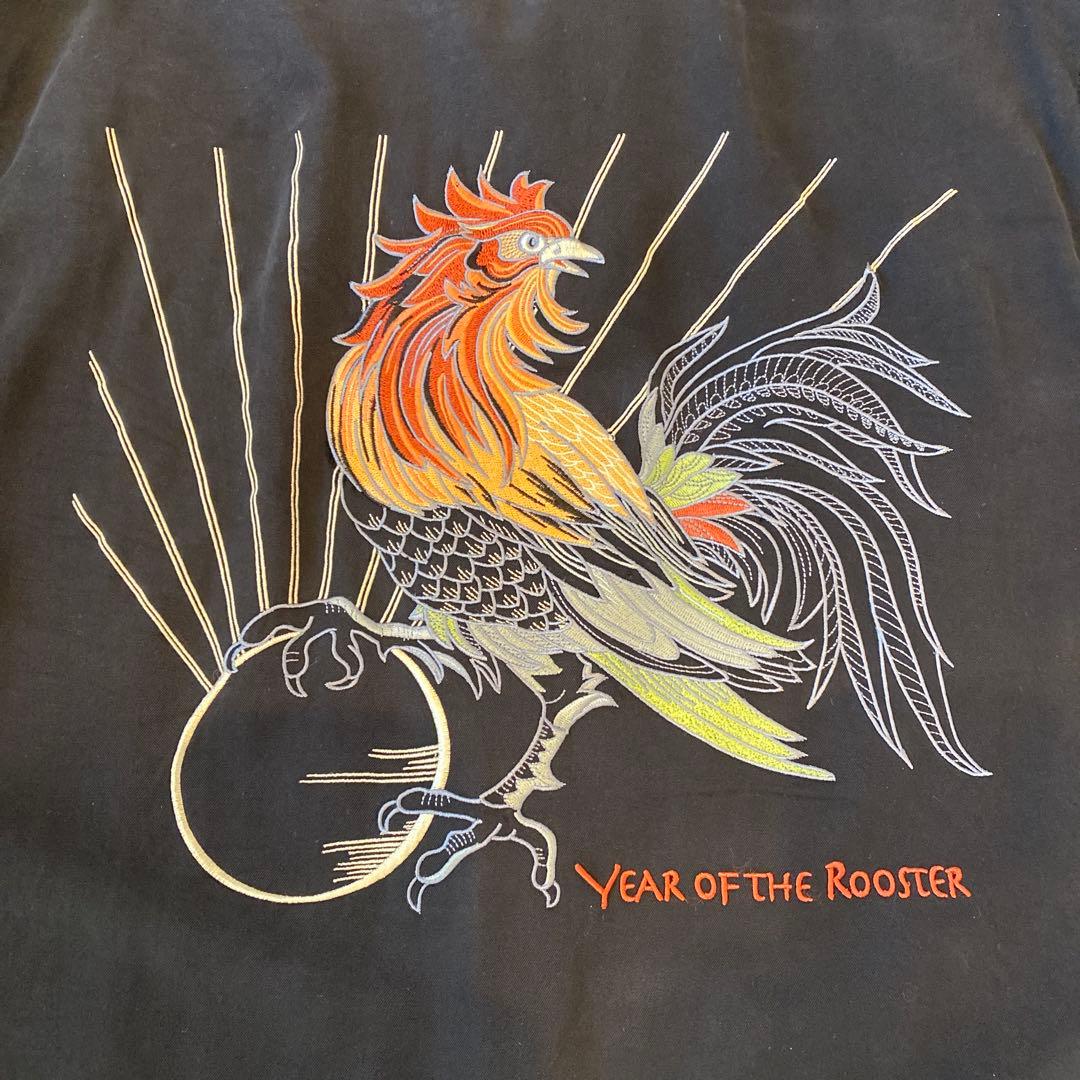 TORI RICHARD アロハシャツ　刺繍