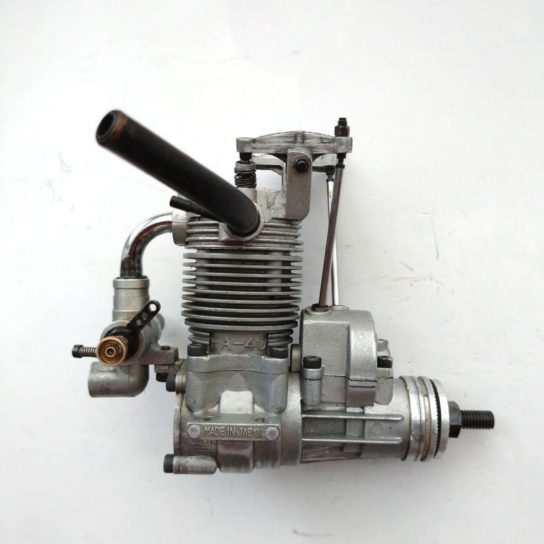 ラジコン飛行機 エンジン SAITO FA-40 4ストローク オープンロッカー