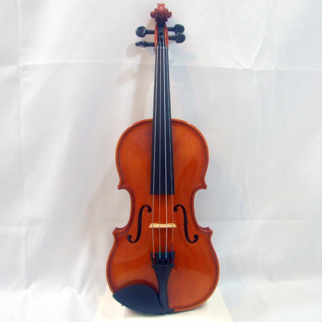 チェコ製 F.Schubel 1/4 バイオリン 弓 ケース 本体美品 メンテ済