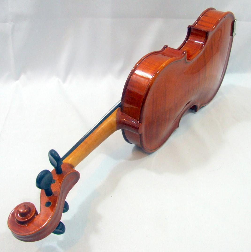 チェコ製 F.Schubel 1/4 バイオリン 弓 ケース 本体美品 メンテ済