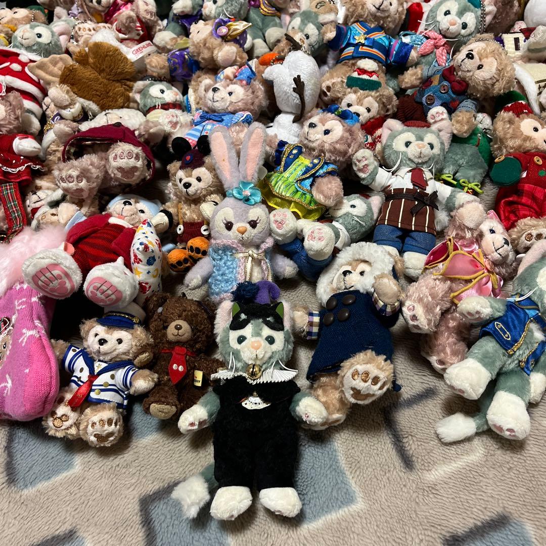 ダッフィーとフレンズ ぬいぐるみセット 約100体