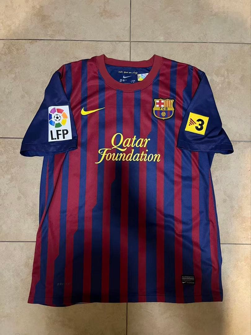ICONS FCバルセロナ メッシ 直筆サイン入り ユニフォーム 11-12