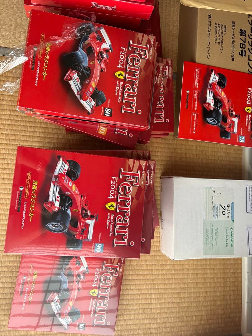 デアゴスティーニ　Ｆ2004フェラーリＦー1