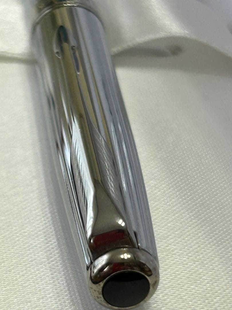 Parker ソネット　ボールペン シルバー ストライプ