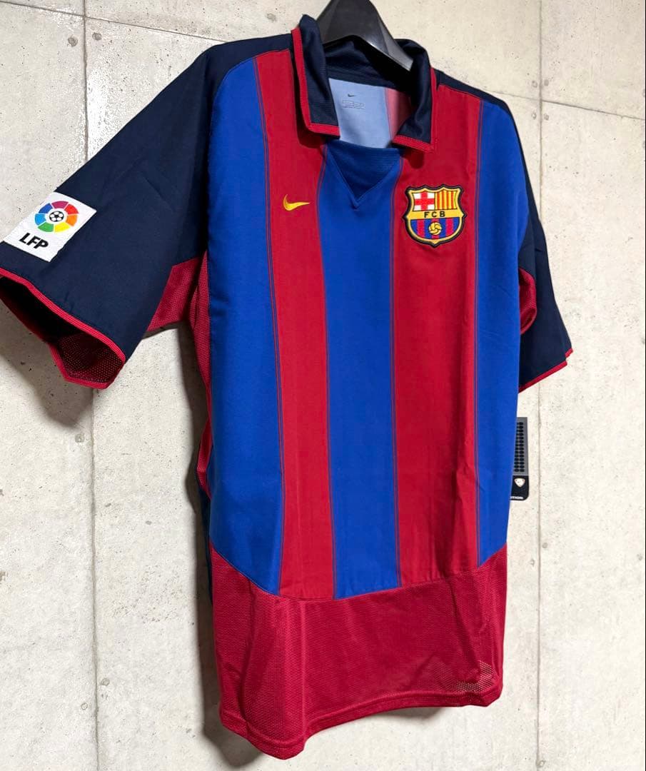 【新品/タグ付き】03/04 FCバルセロナ♯10 ロナウジーニョ 【Lサイズ】
