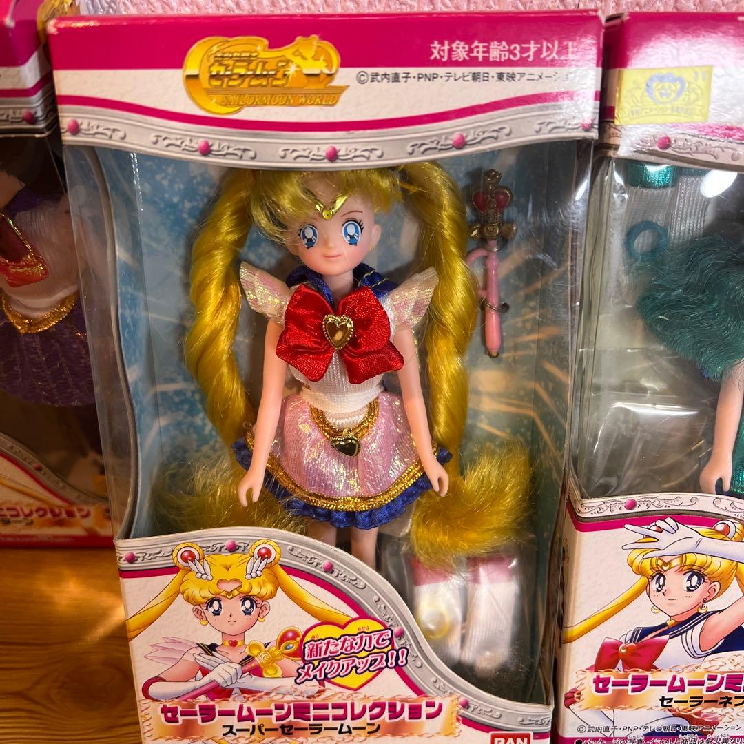 20年以上前　セーラームーンミニコレクション ５体セット