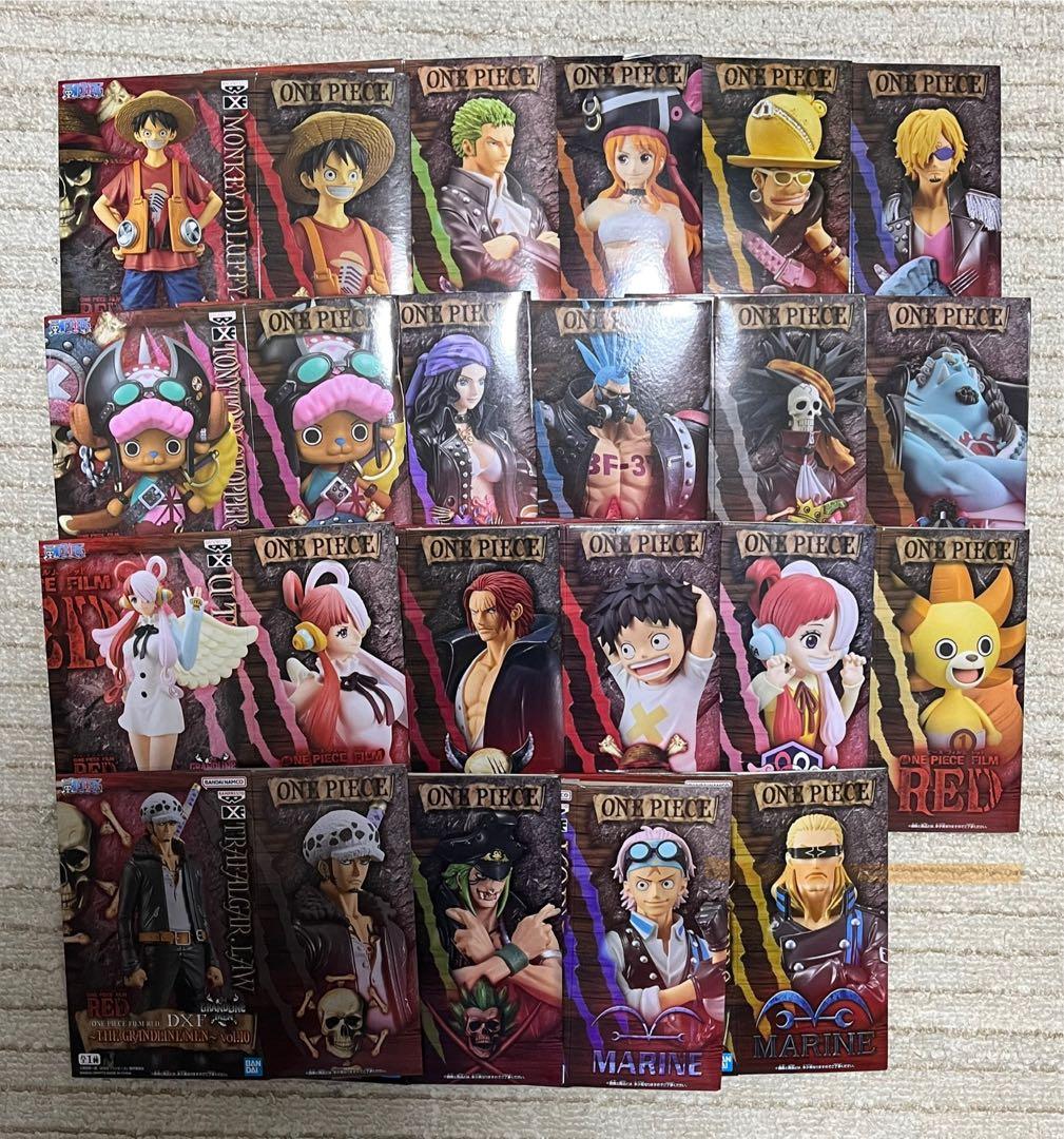 ワンピース　フィギュア　フィルムRED　グラメンフルコンプリートセット