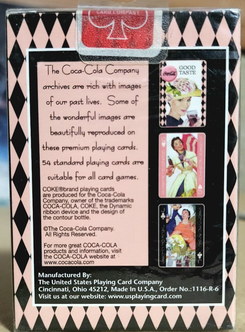 Good Taste コカ・コーラ ヴィンテージ トランプカードデッキ