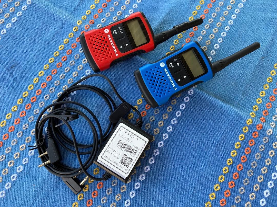 ■エリア拡大用中継器他オプション多数！特定小電力トランシーバー CL08セット■