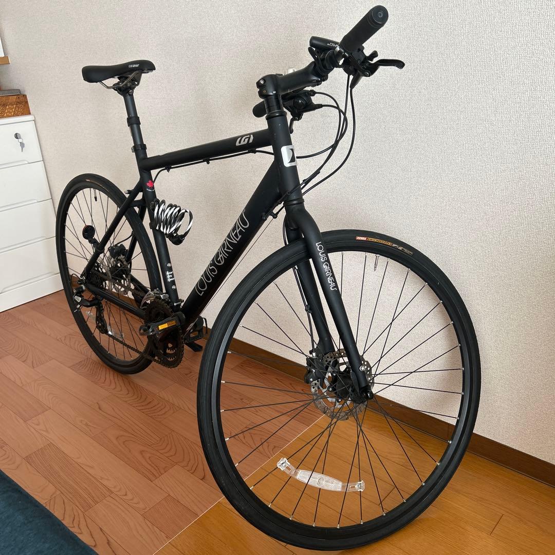 LOUIS GARNEAU クロスバイク ブラック
