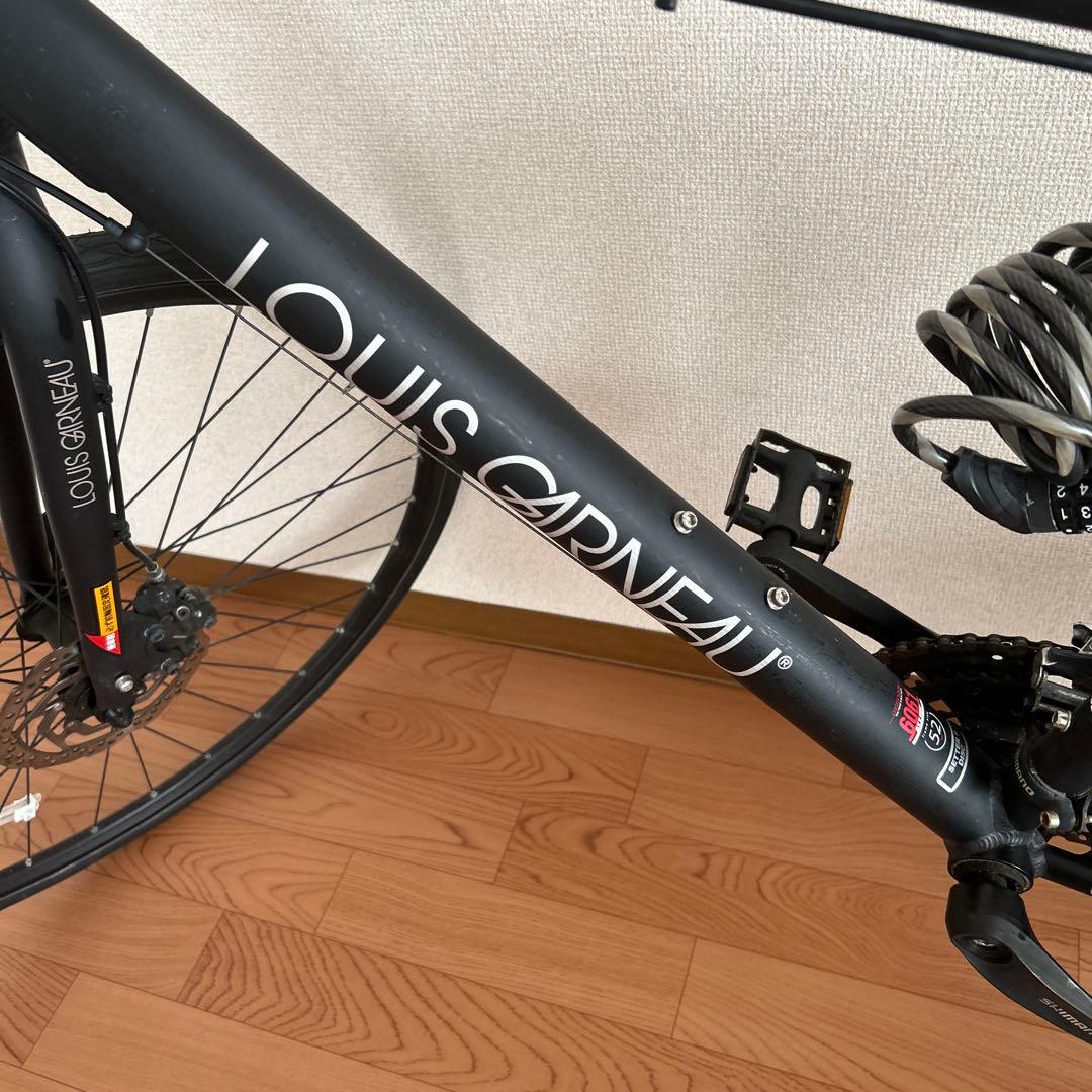 LOUIS GARNEAU クロスバイク ブラック