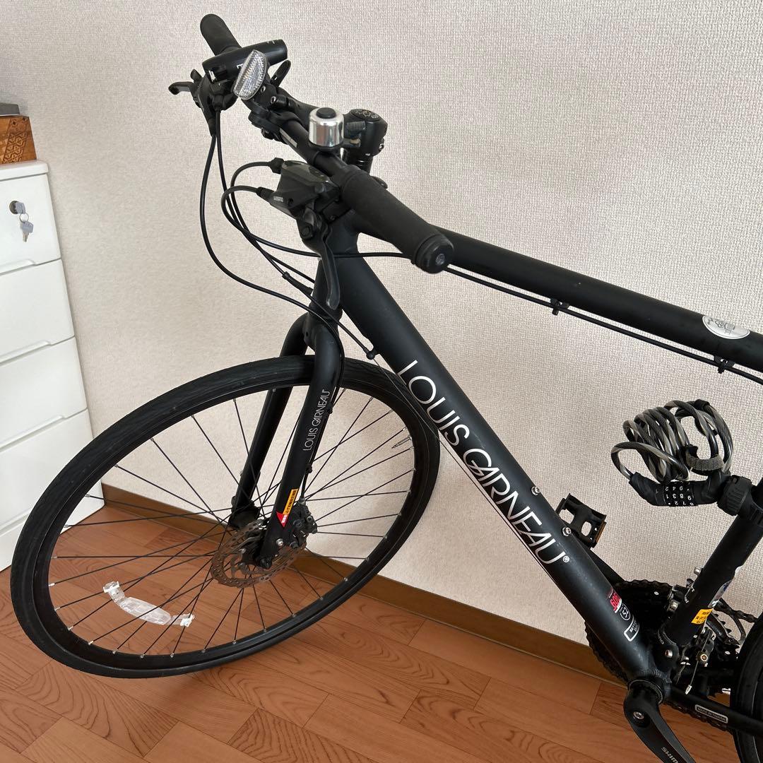LOUIS GARNEAU クロスバイク ブラック